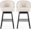 Christopher Knight Home 295977 Ogden Barstool, 2-Pcs Set, Beige 