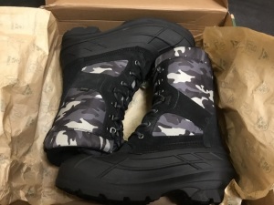 Kamik Men's Nationplus Snow Boot, Black Camo, Size 10 - Appear New  