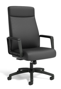 Union & Scale Leather Manager Chair, New, Retail 149.99