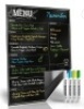 Magnetic Menu Board for Kitchen Fridge w/&nbsp;Chalk Markers, New, Retail 14.99