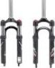 BUCKLOS 20 inch Coil Folding Bike Suspension Fork, Travel 50mm 28.6mm Threadless Straight Tube QR 9mm Crown Lockout Disc Brake Front Forks&nbsp;