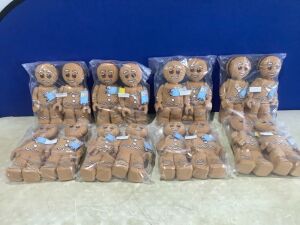 Case of (16) LEGO Gingerbread Man Plush Toys