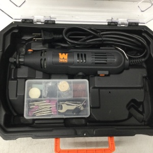 WEN 23103 1-Amp Variable Speed Rotary Tool with 100+ Accessories, Carrying Case and Flex Shaft,APPEARS NEW