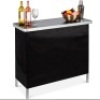Portable Pop-Up Bar Table w/ Carrying Case, Removable Skirt&nbsp;