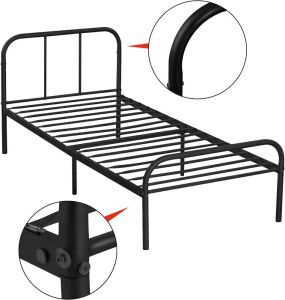 Twin Metal Platform Bed Frame 