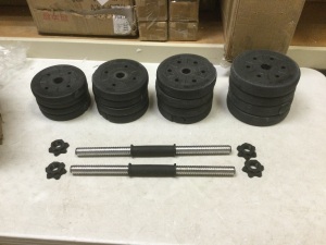 Weight Set. SEE PICTURES. Appears New