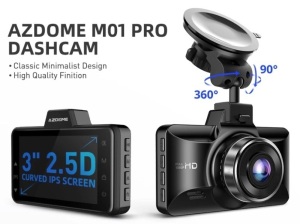 AZDOME M01 Pro Dash Cam, Untested, E-Commerce Return, Retail 164.98