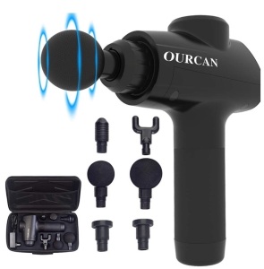 Ourcan Massage Gun, Powers Up, Appears New, Retail 69.99