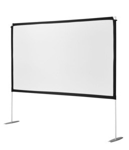 onn. 100" Portable Projection Screen, E-Commerce Return, Retail 75.00