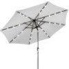 Solar LED Lighted Patio Umbrella w/ Tilt Adjustment, UV-Resistance - 10ft&nbsp;
