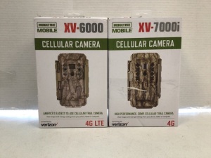 Lot of (2) Moultrie Trail Cameras, Untested, E-Commerce Return, Retail 239.98