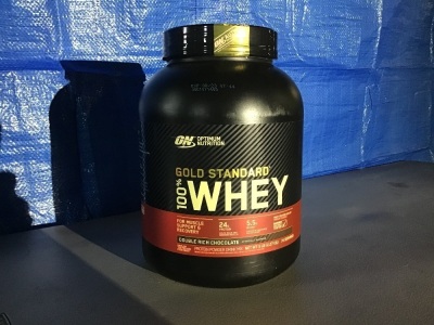 Optimum Nutrition 100 Whey protein Gold Standard Double rich Chocolate, 5.15lb, New, Retail - $49.99