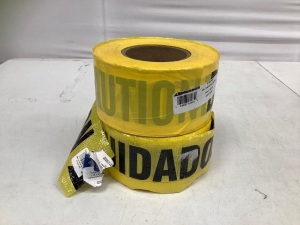 Lot of (2) Rolls of Caution Tape, E-Commerce Return