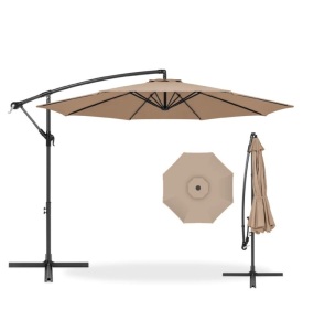 Offset Hanging Patio Umbrella - 10ft,APPEARS NEW