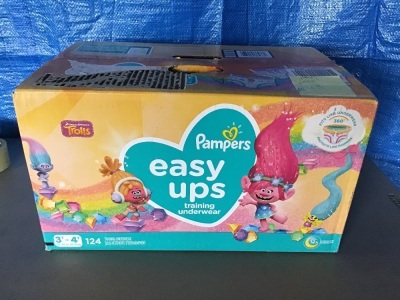 Pampers Easy Ups Trolls training underwear, 3T-4T, 124CT, New, Retail - $49.99