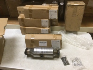 Lot of (4) Accord Three-Way Catalytic Converters. Appear New