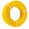 Kinchoix 70FT Gasline flexible stainless steel tubing, Yellow, With 2 male fittings, New, Retail - $92.99