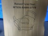 Vaunn Raised toilet seat, M705N, Like New, Retail - $25.99