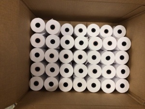Box of 30 Printer Paper Rolls, E-Commerce Return
