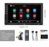  Leadfan 7" Car Stereo Touch Screen with Bluetooth