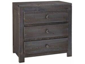 Progressive Furniture Bedroom Nightstand in Charcoal