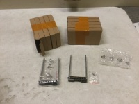 Lot of (10) 2-Packs&nbsp;Dell DXD9H Gen14 2.5" HDD Tray Caddy With Screws For DELL PowerEdge Rack Servers
