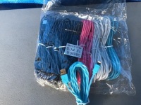LOT of 12 Lighting Cables, New, Retail - $36