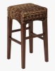 Pottery Barn Seagrass Backless Barstool, Like New, Retail - $299