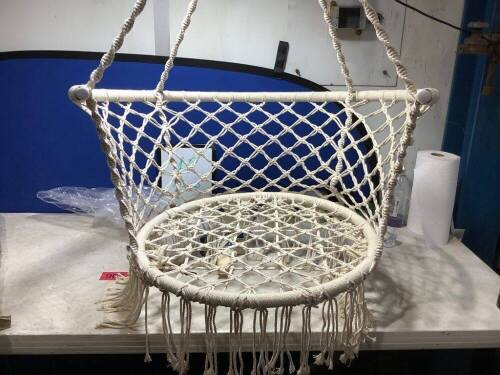 Woven Rope Swing Chair