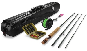 Gonex Magreel Fly Fishing Rod Set, Appears New, Retail 99.99