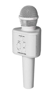 Lot of (2) Singsation Karaoke Microphone, Powers Up, Appears New, Retail 57.98