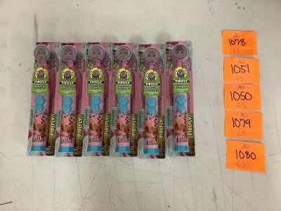 4 (6 pcs) Boxes of LOL Rotary Toothbrushes (24 Total)