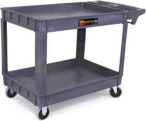 WEN 73004T 500-Pound Capacity 46 by 25.5-Inch Extra Wide Service Utility Cart