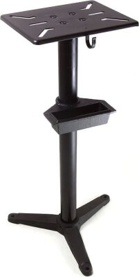 WEN 4288T Cast Iron Bench Grinder Pedestal Stand with Water Pot 