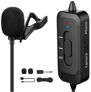 Lavalier Microphone, Powers Up, Appears New, Retail 9.99