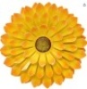 Lot of (2) Metal Flower Wall Art, 13" Appears New