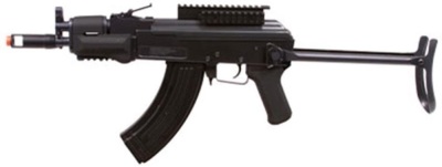 GameFace GF76 Electric Full/Semi-Auto Tactical-Style Carbine Airsoft Rifle with Battery Charger, Black - Appears New  