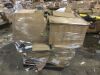 Pallet of Uninspected E-Comm Return Furniture, Boxes May Be Wet 