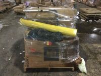Pallet of Uninspected E-Comm Returns & Salvage Items. Items May Be Broken and Incomplete, Boxes May Be Wet&nbsp;