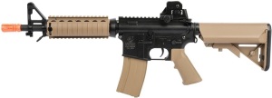 Colt M4A1 CQBR Dark Earth Combat Electric Powered Airsoft Gun with Adjustable Hop-Up, 453 FPS - Appears New  