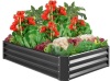 Outdoor Metal Raised Garden Bed for Vegetables, Flowers, Herbs,APPEARS NEW