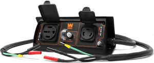 WEN GNA50i 50-Amp 6000-Watt Parallel Connection Kit for Inverter Generators, Black 