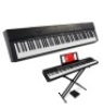 88-Key Digital Piano Set w/ Semi-Weighted Keys, Stand, Sustain Pedal, Appears New, Untested
