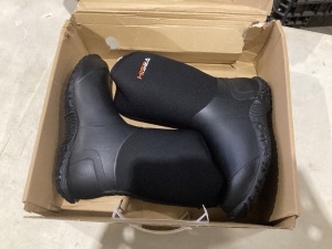 Hisea Waterproof Insulated Neoprene Rubber Boots