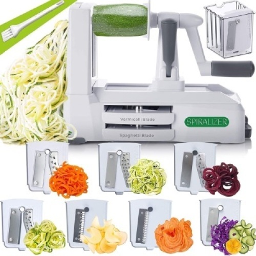 Spiralizer 7-Blade Vegetable&nbsp;Slicer - Appears New&nbsp;