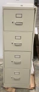 4 Drawer Filing Cabinet, Damaged/E-Comm Return, Retail 368.99