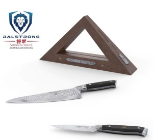 Dalstrong Shogun Series Knife Set w/ Block, Appears new, Retail 179.99