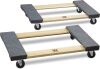 WEN DL1830 1320 lbs. Capacity 18 in. x 30 in. Hardwood Furniture Moving Dolly, Two Pack 