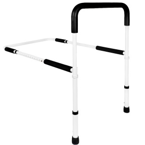 Vaunn Medical Adjustable Bed Assist Rail Handle and Hand Guard Grab Bar - Appears New