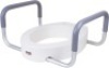 Carex 3.5 Inch Raised Toilet Seat with Removable Padded&nbsp;Arms For Elongated Toilets - E-Comm Return, Appears New&nbsp;&nbsp;